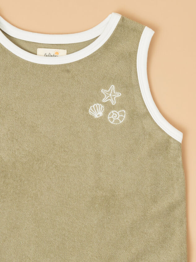 Terry Seashell Short Set Detail 3 - ALTAR'D STATE KIDS