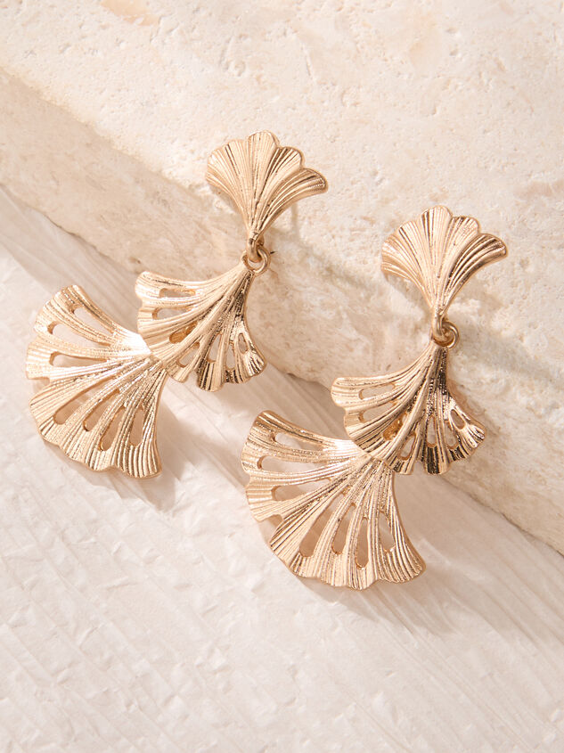 Golden Ginkgo Dangles Detail 3 - AS Kids