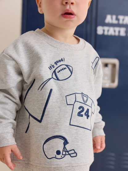 "It's Good!" Field Goal Sweatshirt - AS Kids