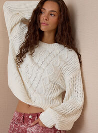 Colette Cable Knit Sweater - AS Kids