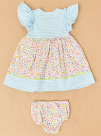 Bunny Balloons Twirl Baby Dress Detail 3 - ALTAR'D STATE KIDS