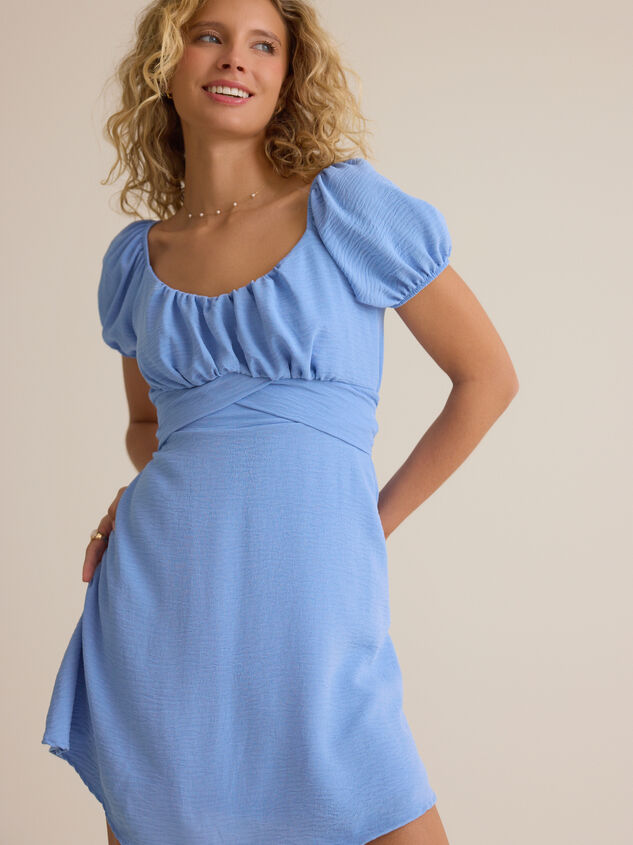 Delilah Crossover Mini Dress - AS Kids