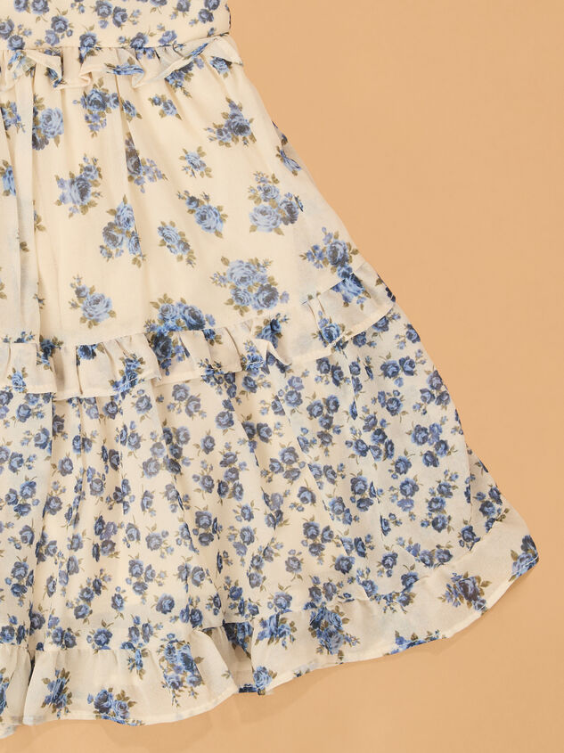 Finley Floral Dress Detail 5 - AS Kids