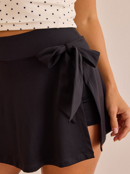 Halftime Wrap Tie Skort - AS Kids