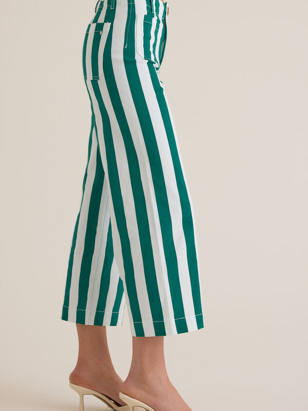 Darcy Striped Crop Pant Detail 4 - ALTAR'D STATE KIDS