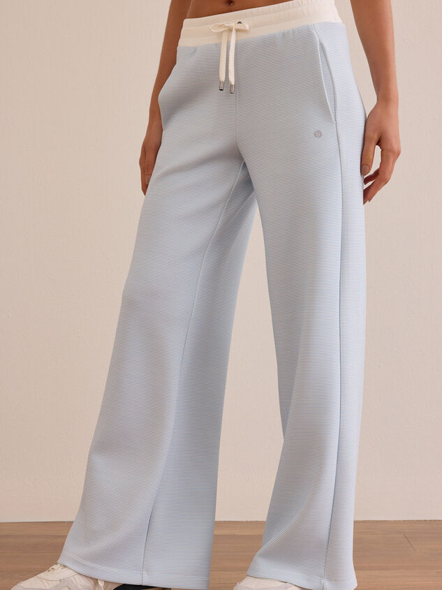 Supersoft Striped Wide Leg Pant Detail 4 - AS Kids