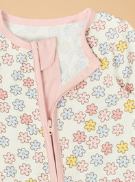 Sara Floral Footless Romper Detail 3 - ALTAR'D STATE KIDS