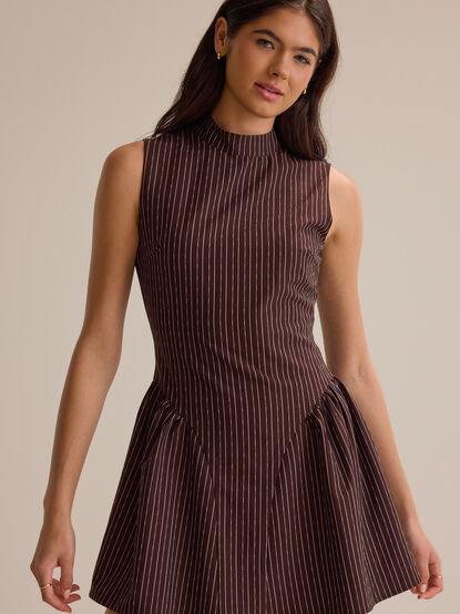 Everly Striped Mini Dress - AS Kids