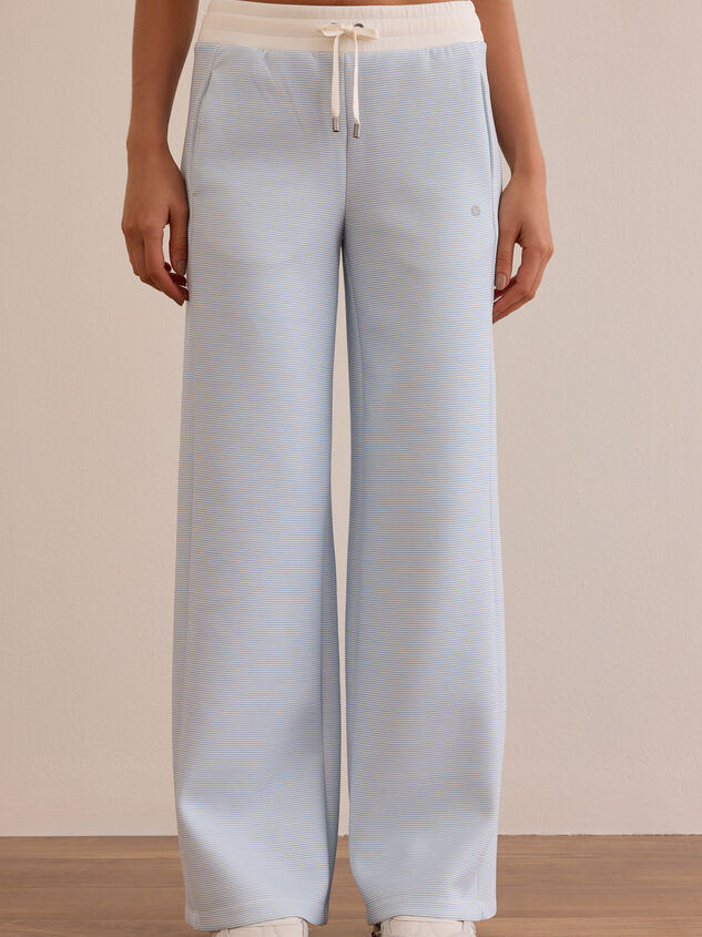 Supersoft Striped Wide Leg Pant Detail 3 - AS Kids