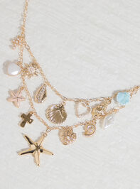 2-Layer Seaside Charm Necklace - ALTAR'D STATE KIDS