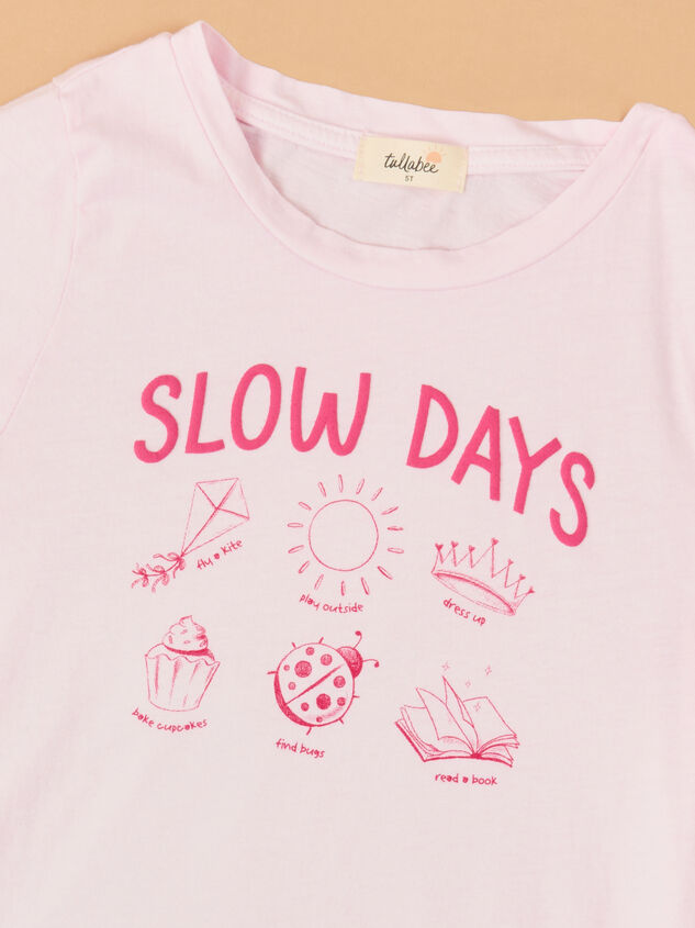 Slow Days Tee Detail 2 - ALTAR'D STATE KIDS