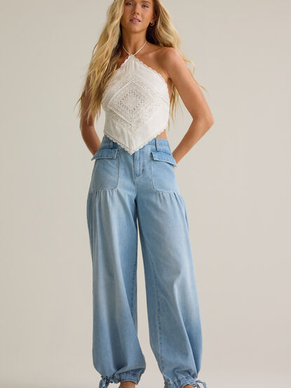 Paisley Tie Pant - AS Kids