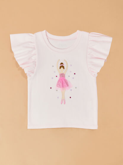 Clara Ballerina Tee by Mudpie - AS Kids