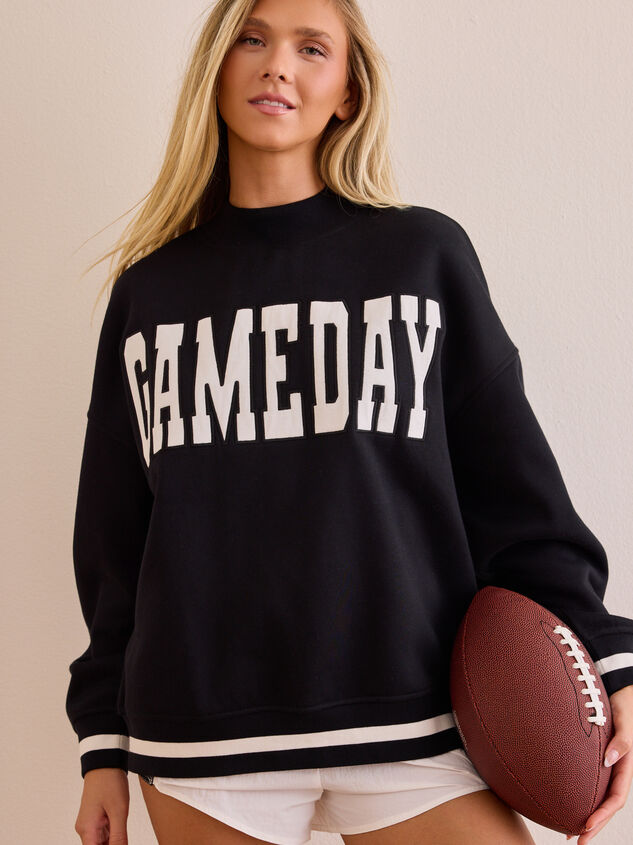 Gameday Mock Neck Detail 3 - AS Kids