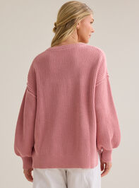 Maeve Mama Topstitch Sweater Detail 6 - AS Kids