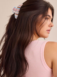Multi Stripe Claw Clip - AS Kids