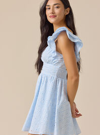Sunny Eyelet Mini Dress Detail 4 - ALTAR'D STATE KIDS