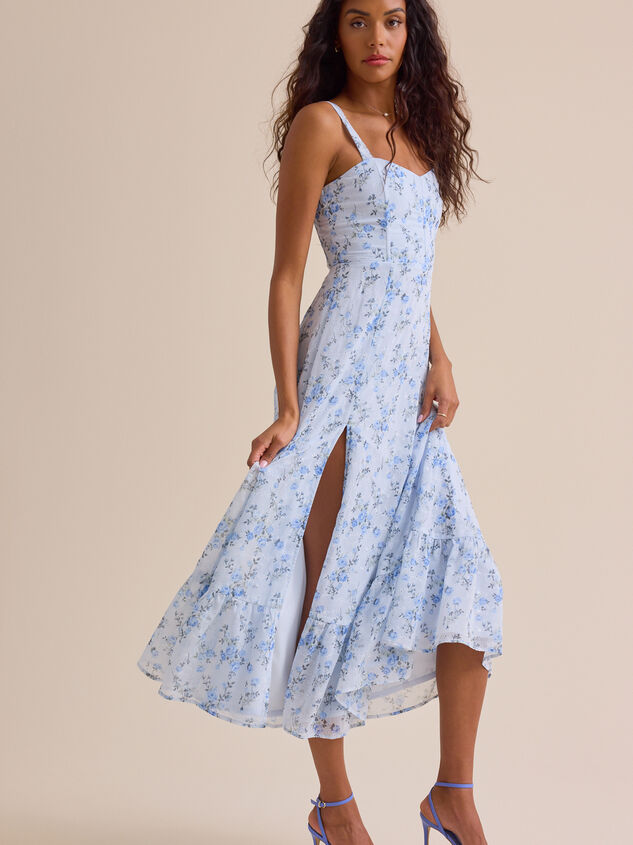 Rowan Floral Maxi Dress Detail 5 - ALTAR'D STATE KIDS