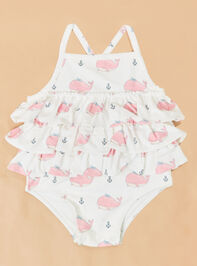 Brooke Bubbly Whale One-Piece Swimsuit - ALTAR'D STATE KIDS