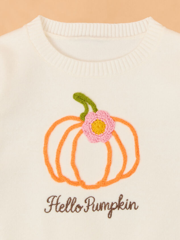 Hello Pumpkin Sweater & Jeans Detail 3 - AS Kids