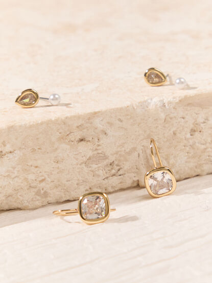 Sculpted Shine Stud Trio - AS Kids