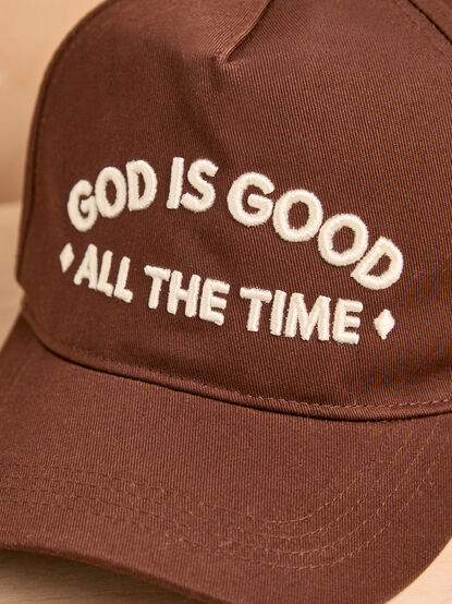 God is Good all the Time Hat - AS Kids