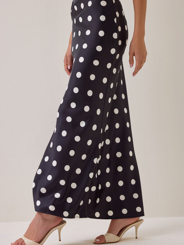 Nancie Polka Dot Maxi Skirt Detail 3 - AS Kids