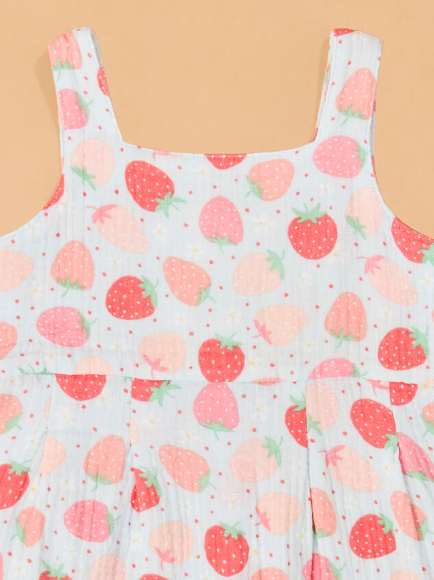 Sutton Strawberry Wide-Leg Jumpsuit Detail 2 - ALTAR'D STATE KIDS