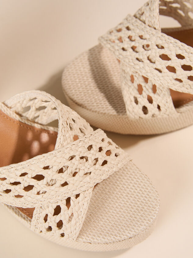 Whisora Rattan Crossover Wedge Detail 3 - ALTAR'D STATE KIDS