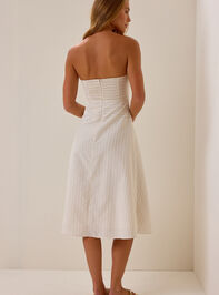 Marlee Striped Midi Dress Detail 4 - AS Kids