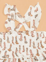 Future Cowgirl Sundress With Bloomer Detail 2 - ALTAR'D STATE KIDS