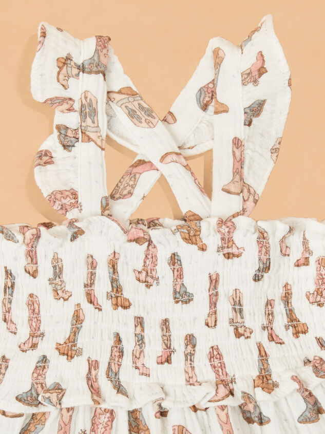 Future Cowgirl Sundress With Bloomer Detail 2 - ALTAR'D STATE KIDS