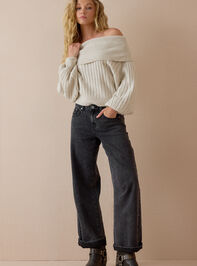 Daphne Fold Over Sweater - AS Kids
