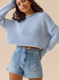 Lillie Claire Denim Shorts - ALTAR'D STATE KIDS