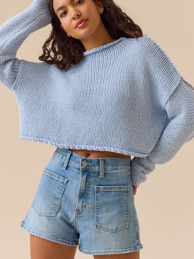 Lillie Claire Denim Shorts - ALTAR'D STATE KIDS