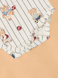 Benny Bears and Sports Bodysuit Detail 3 - AS Kids