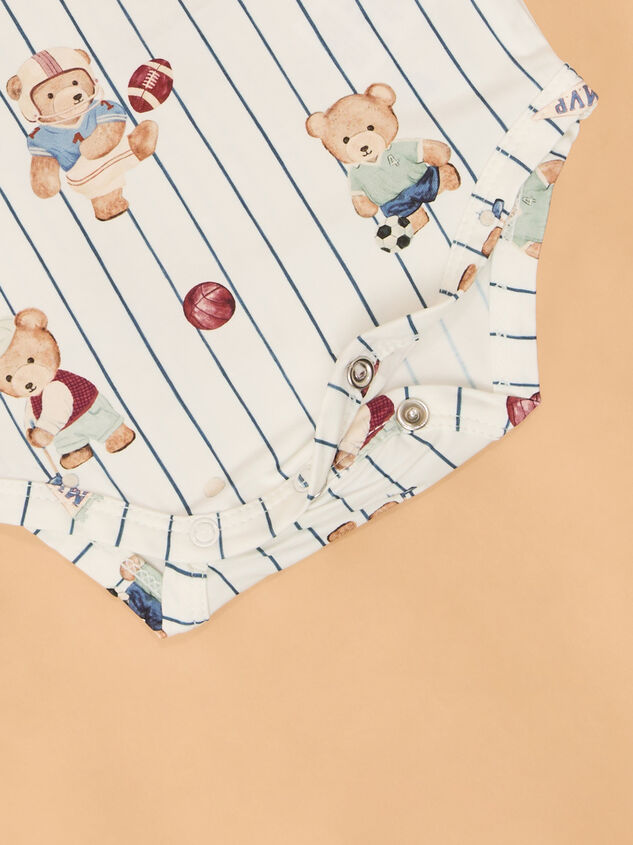 Benny Bears and Sports Bodysuit Detail 3 - AS Kids