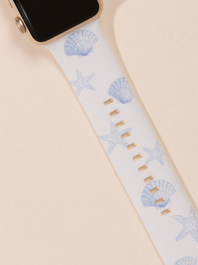 Blue Shell Shell Watch Band Detail 2 - ALTAR'D STATE KIDS