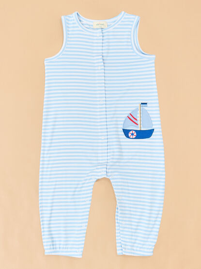 Sail Away Stripe Romper - ALTAR'D STATE KIDS
