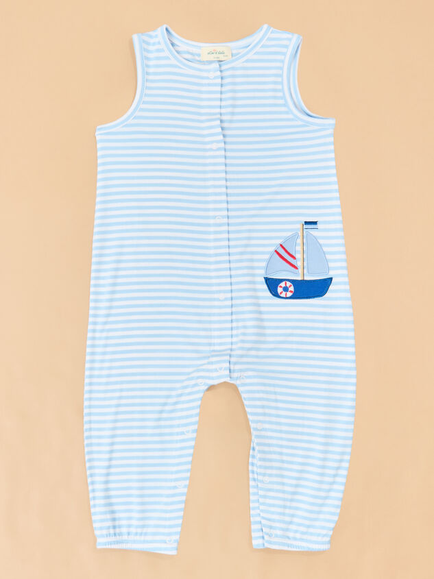 Sail Away Stripe Romper - ALTAR'D STATE KIDS
