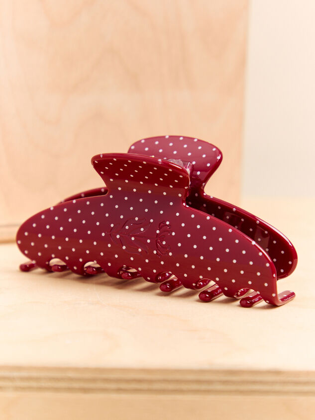Cordovan Dot Claw Clip - AS Kids