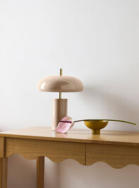 Kennady Enamel Table Lamp Detail 2 - ALTAR'D STATE KIDS