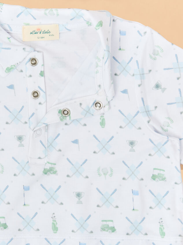Ellis Polo Romper Detail 3 - ALTAR'D STATE KIDS