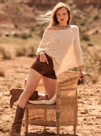 Kylan Stud Suede Shorts Detail 2 - AS Kids