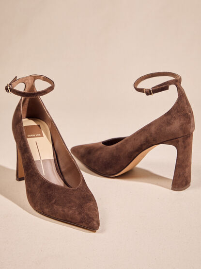 Karsin Suede Heels by Dolce Vita - AS Kids