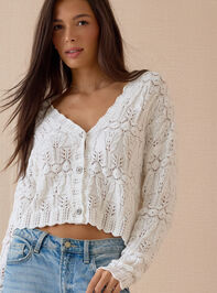 Ottiline Pointelle Button Up Top Detail 2 - AS Kids