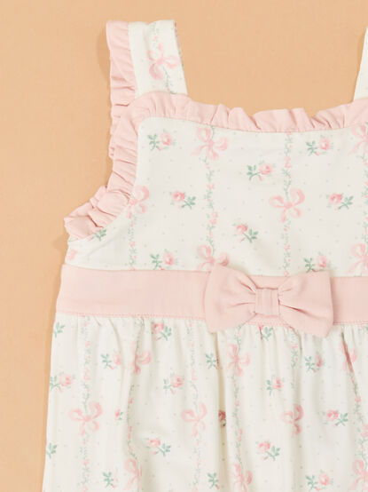 Dainty Buds and Bows Sunsuit - ALTAR'D STATE KIDS