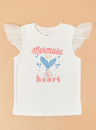 Mermaid at Heart Tee - ALTAR'D STATE KIDS