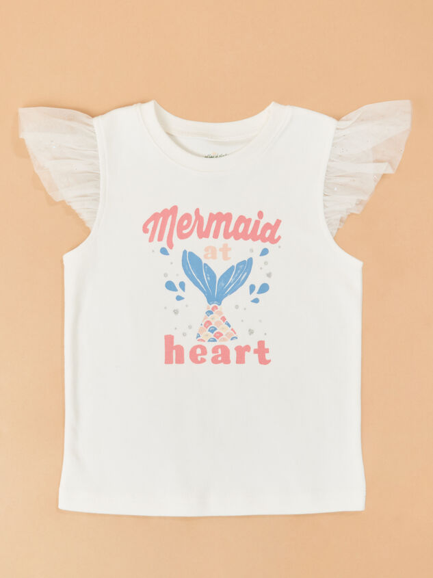 Mermaid at Heart Tee - ALTAR'D STATE KIDS