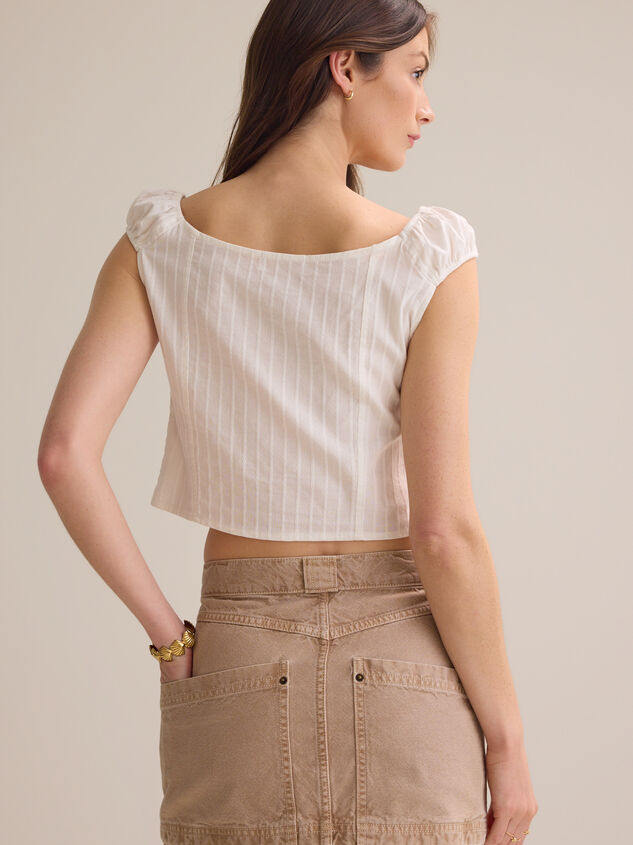 Collete Denim Mini Skirt Detail 5 - AS Kids